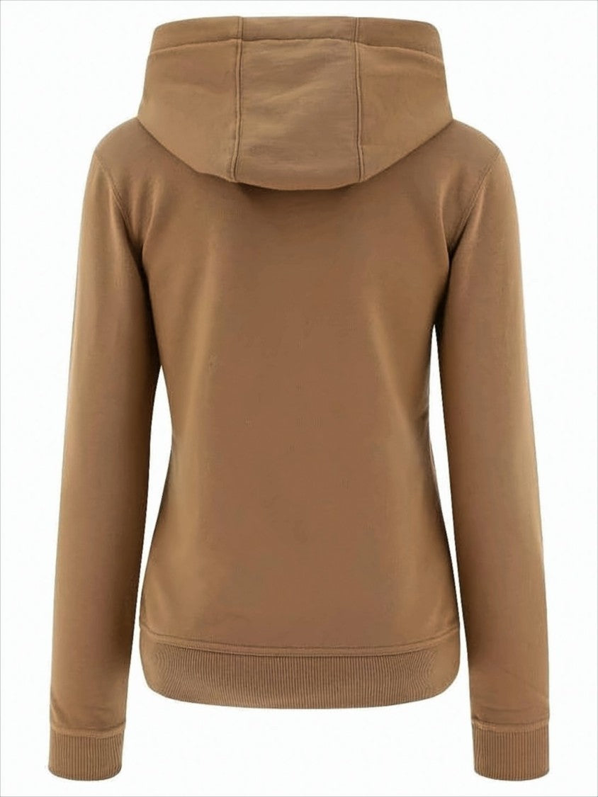 Burberry Classic Cotton Hoodie With Drawstring
