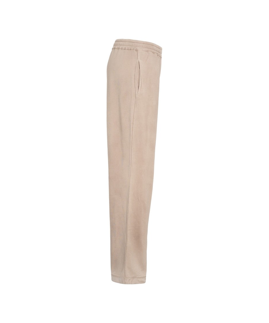 8Pm Wide-Leg Cotton Joggers With Elastic Waistband And Side Pockets
