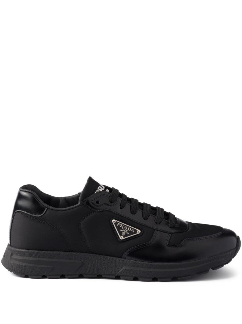 Prada Black Prax 01 Re-Nylon Sneakers