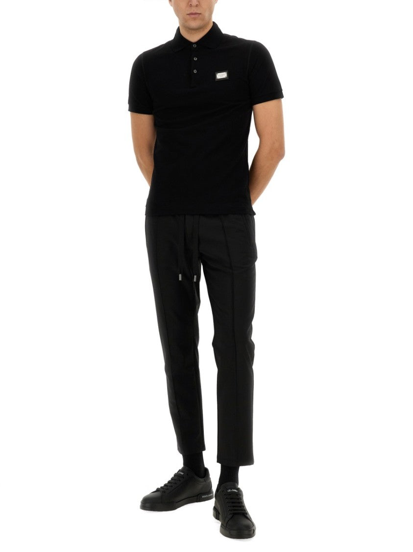 Dolce & Gabbana Polo With Logo