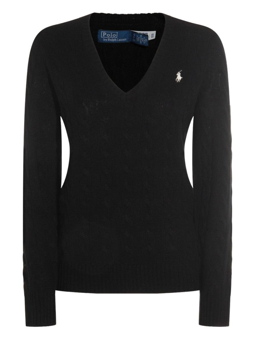 Polo Ralph Lauren V-Neck Cable Knit Sweater