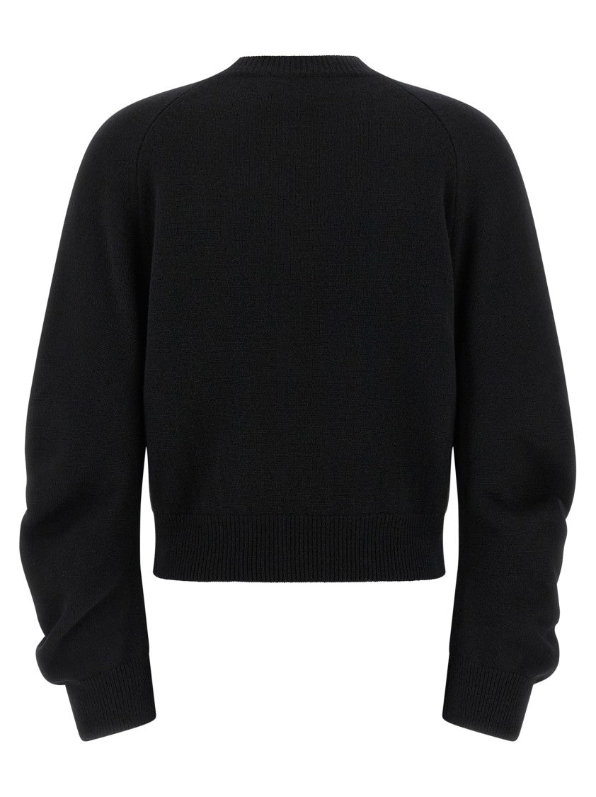 Nude Curved Sleeve Sweater