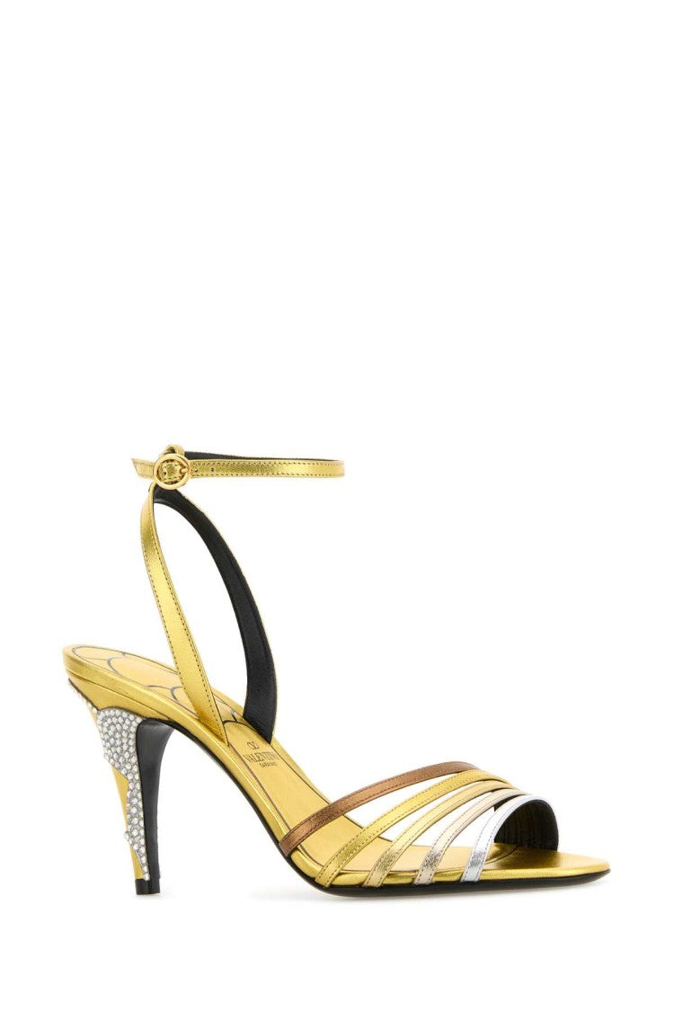 Valentino Garavani Leather Ladycrush Sandals