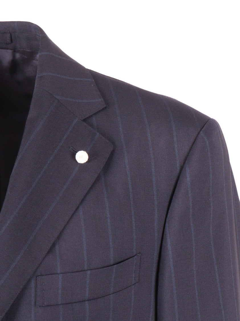 Luigi Bianchi Tailored Straight Cut Suit