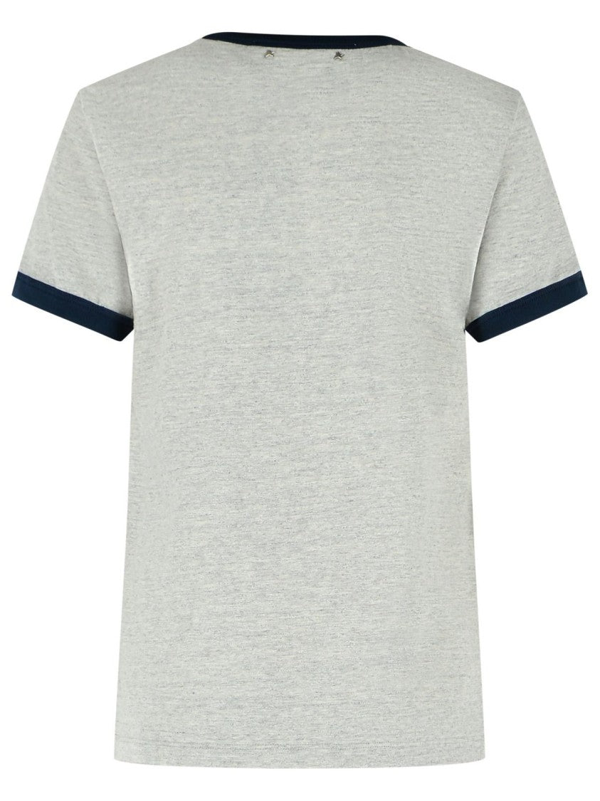 Golden Goose 'Journey' Grey Cotton T-Shirt
