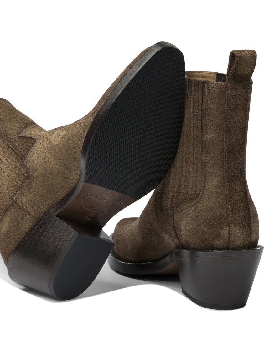 Henderson Baracco Pointed Toe Ankle Boots