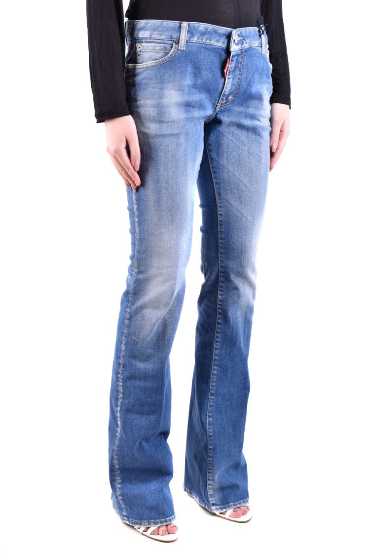 Dsquared2 Slim Fit Flared Denim Jeans