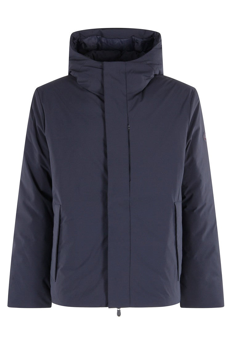Save The Duck Padded Jacket With Hood And Button Closure