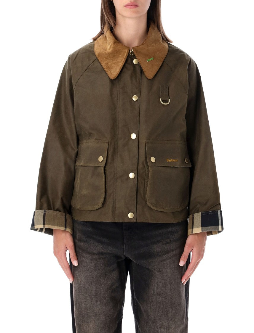Barbour Utility-Inspired Waxed Cotton Barbour Jacket