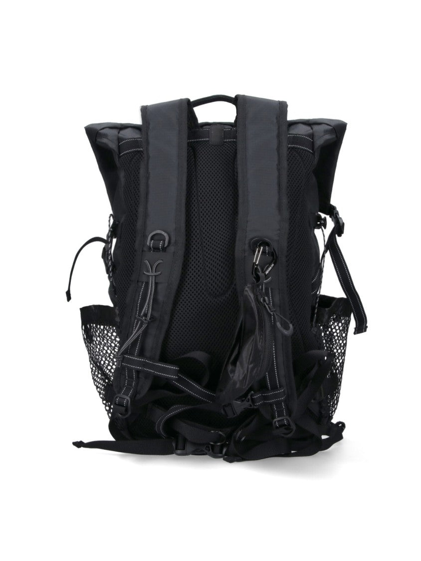 And Wander Black Functional Ecopack 18L Fabric Backpack