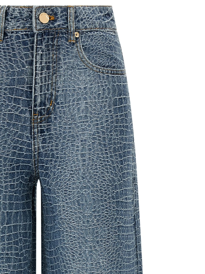 Self-Portrait 'Rhinestone' Jeans
