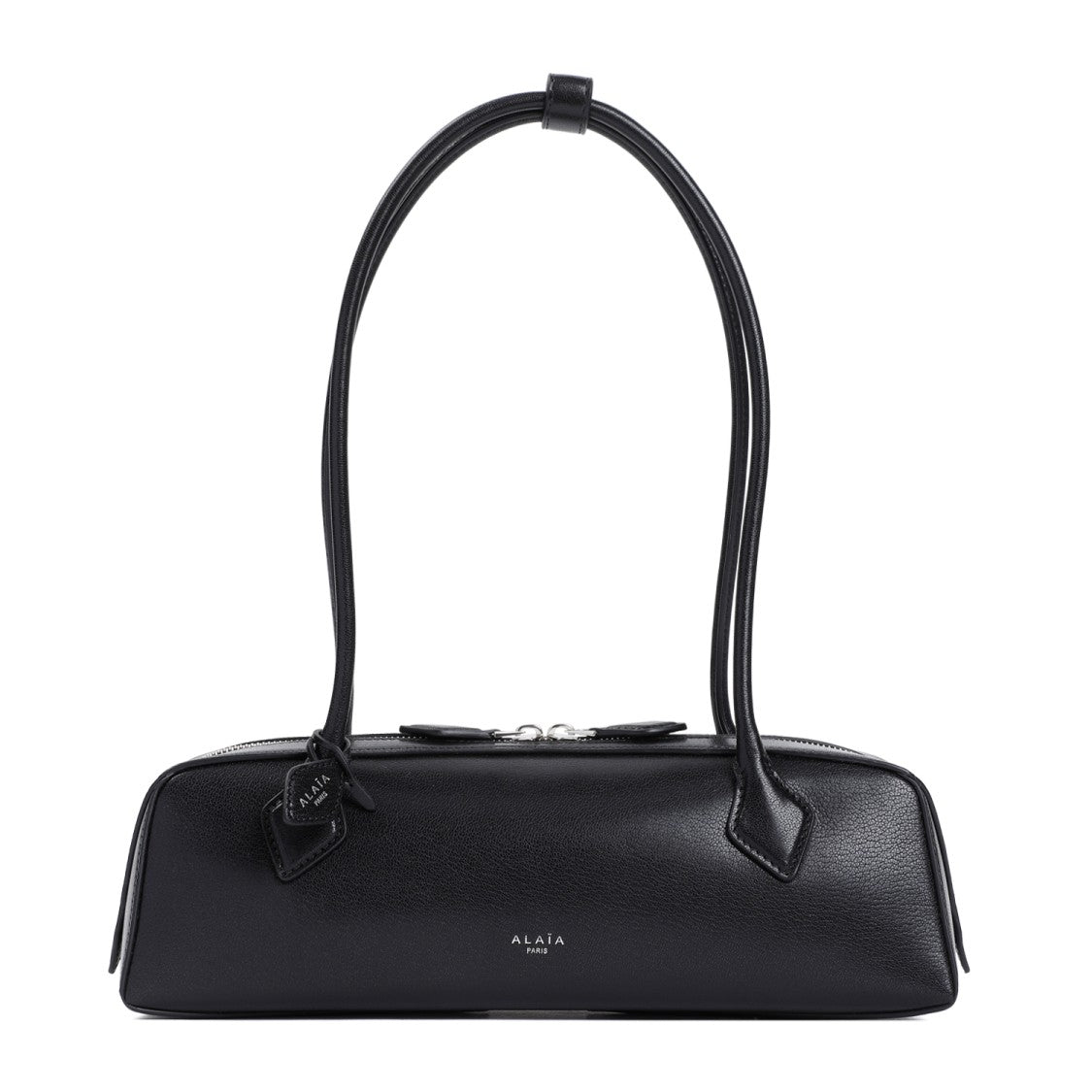 Alaïa Le Teckel Black Goat Leather Shoulder Bag
