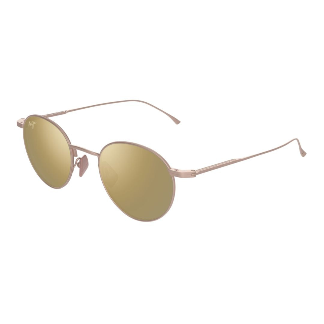 Maui Jim Kaapeha Round Reflective Lens Sunglasses