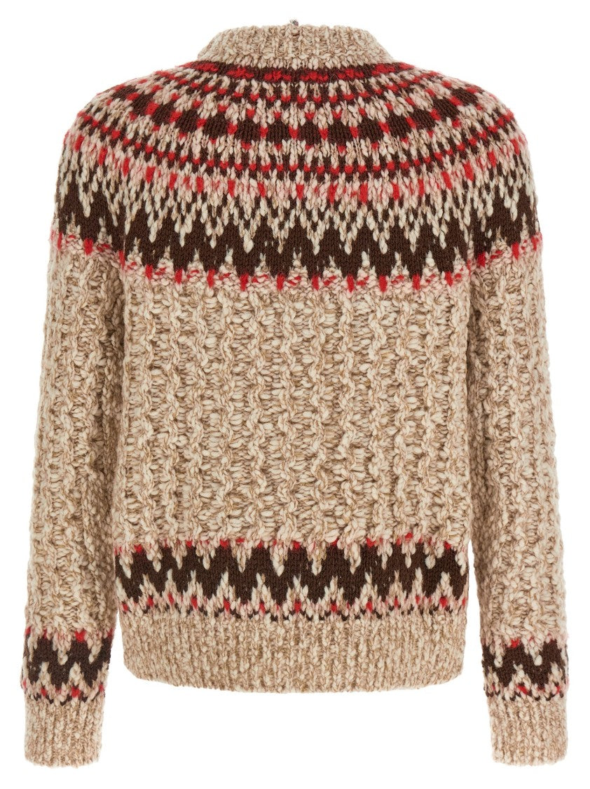 Moncler Grenoble Alpaca And Silk Sweater