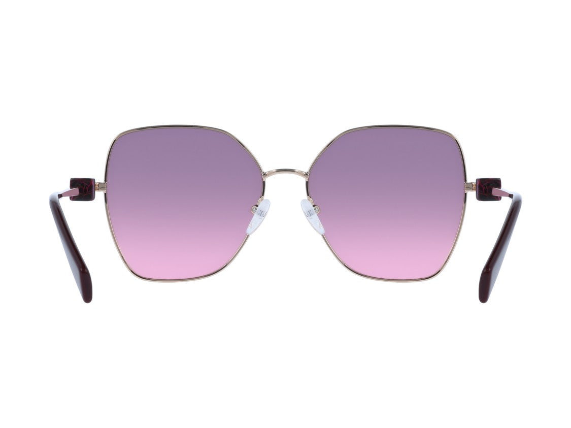 Liu Jo Lj160s Gold Oversized Geometric Sunglasses