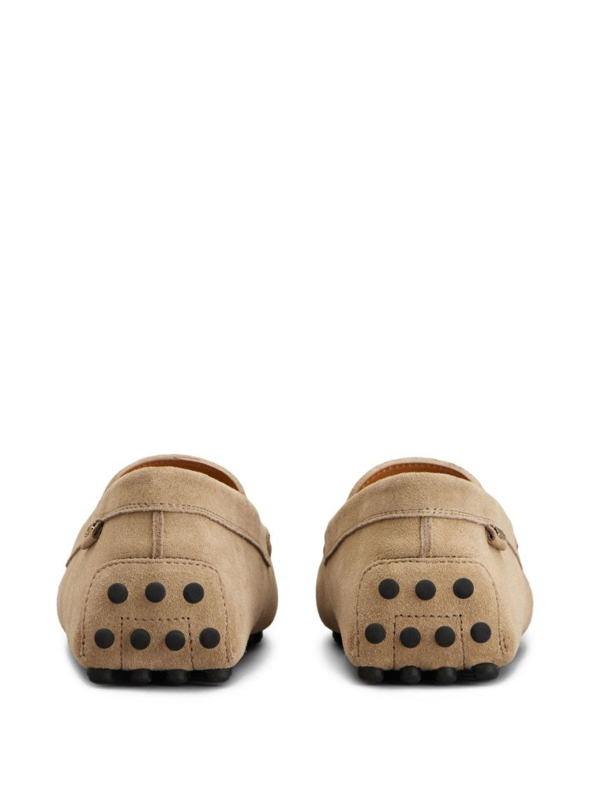 Tod's Classic Suede Calfskin Loafers