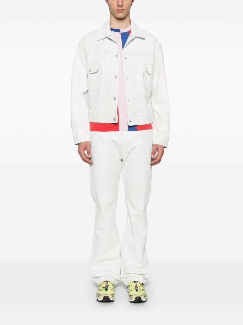 Junya Watanabe Straight-Fit White Denim Jeans