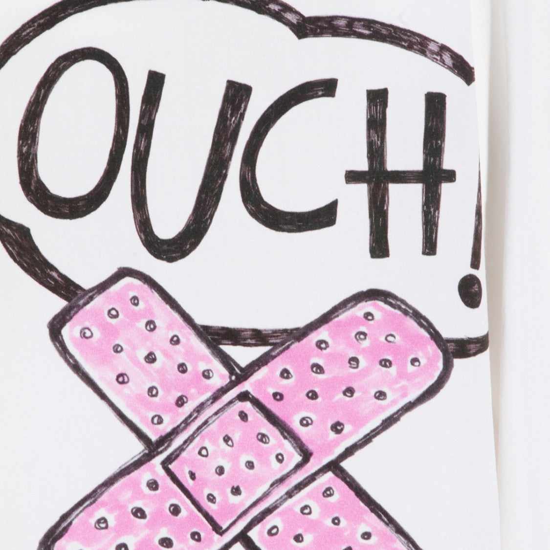 Moschino White Cotton Printed Shirt