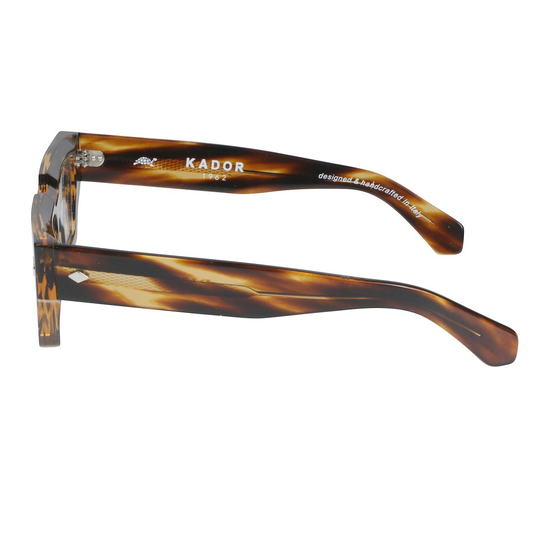 Kador Disko Bold Tortoiseshell Sunglasses With Diamond Accents