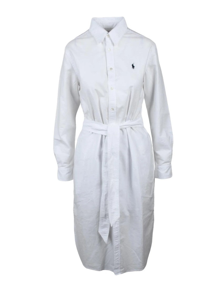 Polo Ralph Lauren Chemise Dress - White