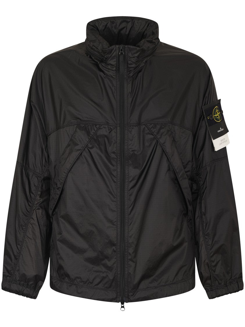 Stone Island High Collar Lightweight Casual Jacket
