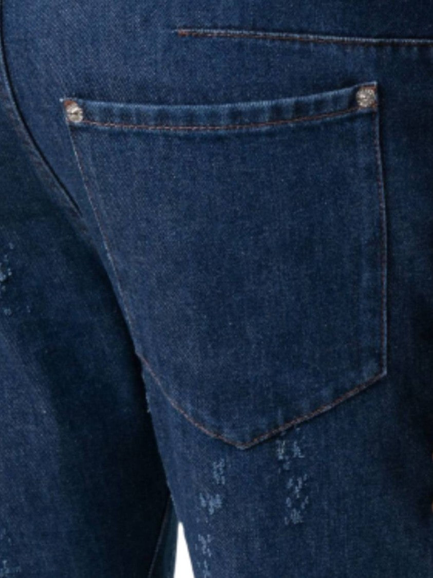 Opening Ceremony Straight Blue Jeans With Classic Five-Pocket Design