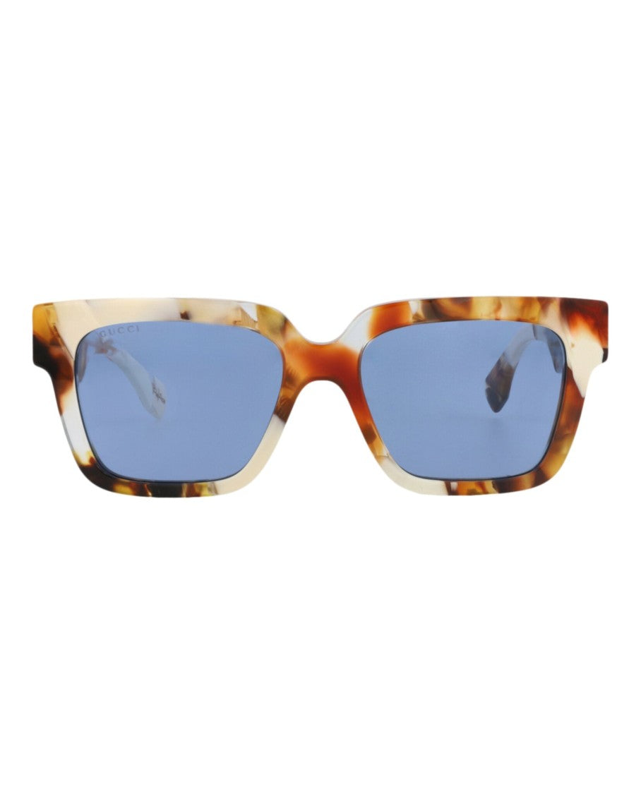 Gucci Square-Frame Recycled Acetate Sunglasses