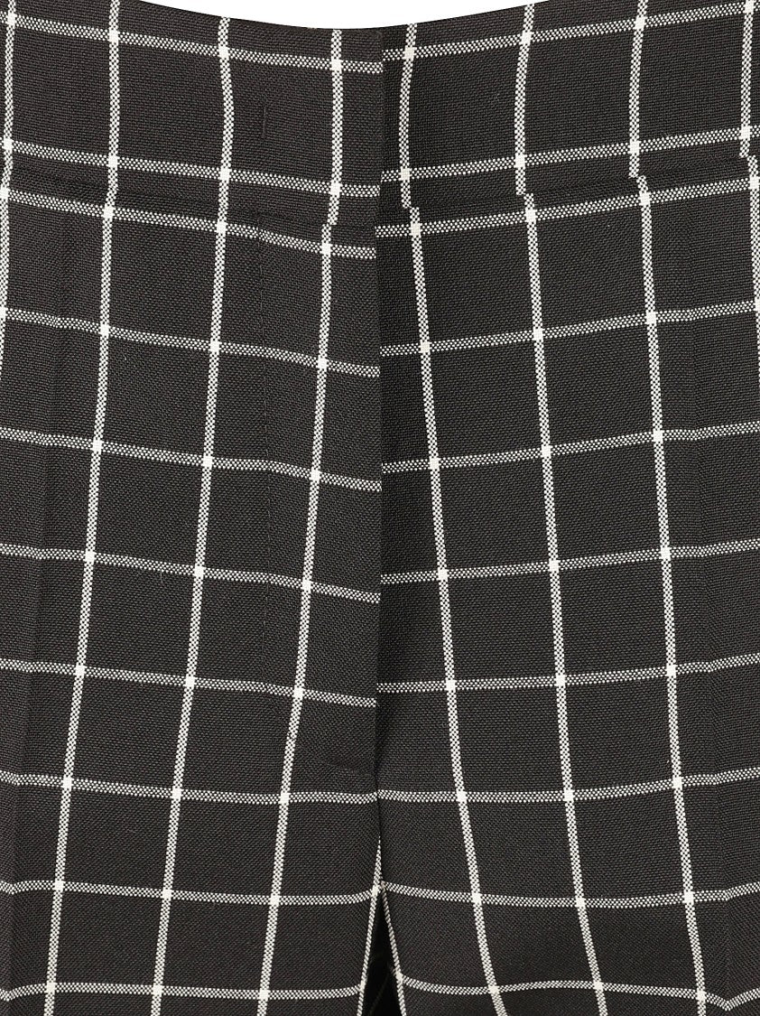 Valentino Garavani Wide-Leg Trousers In Black