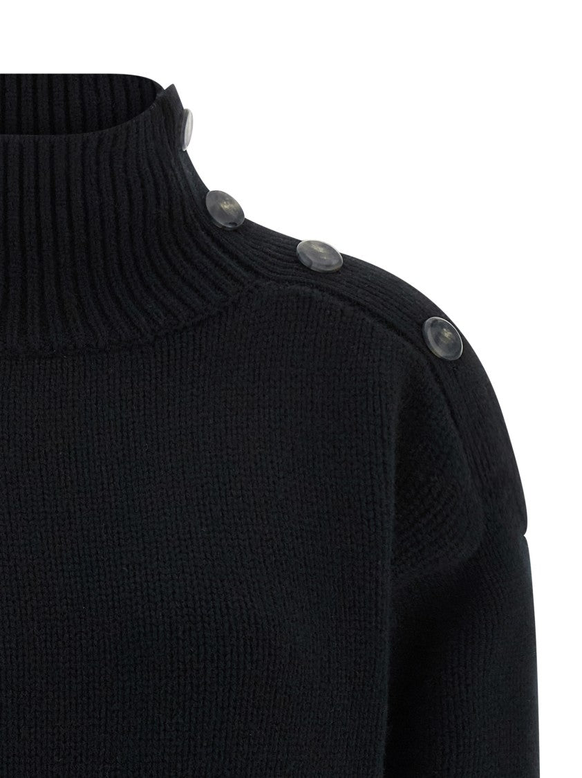 Yves Salomon Funnel-Neck Sweater