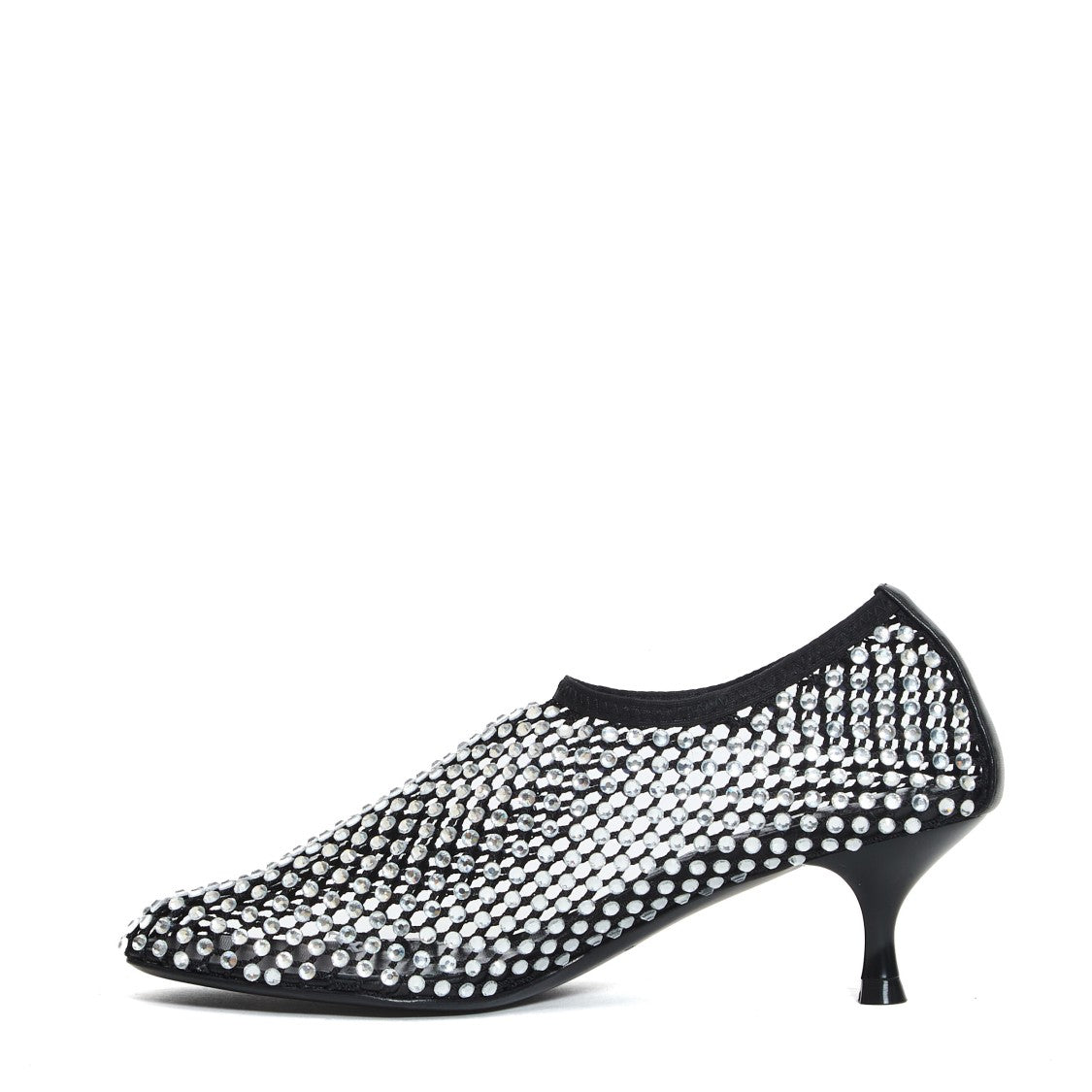 Strategia Mesh And Rhinestone Pumps