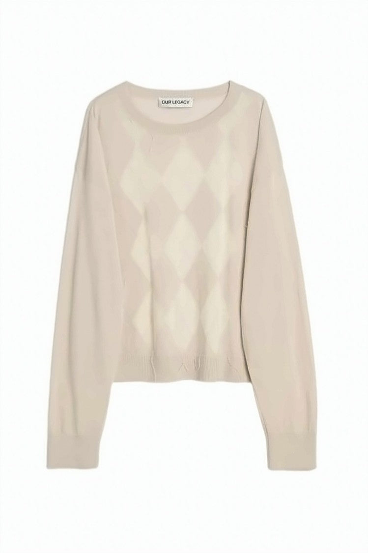 Our Legacy Our Legacy Sonal Round Neck Wool Sweater