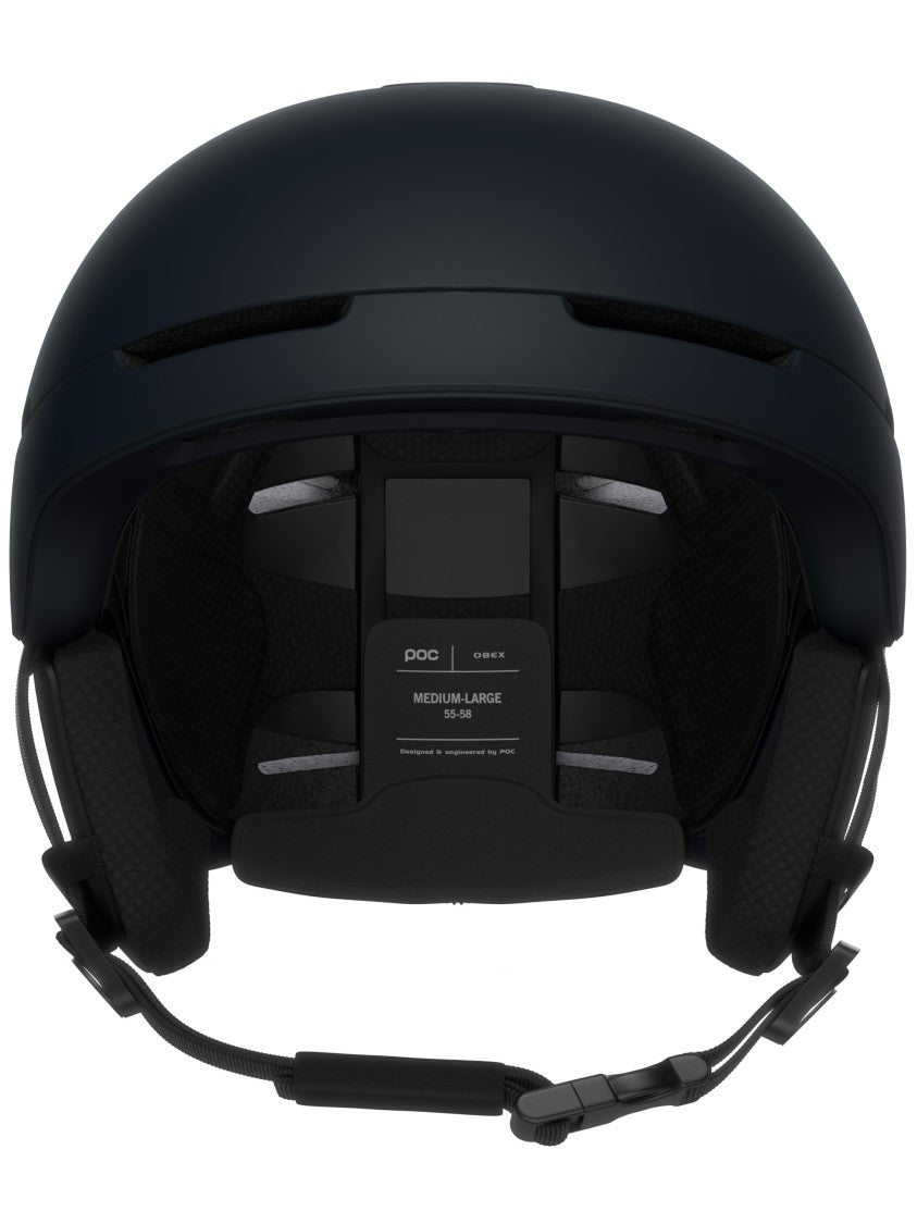 Poc Matte Black Obex Mips Integrated Ventilation Helmet