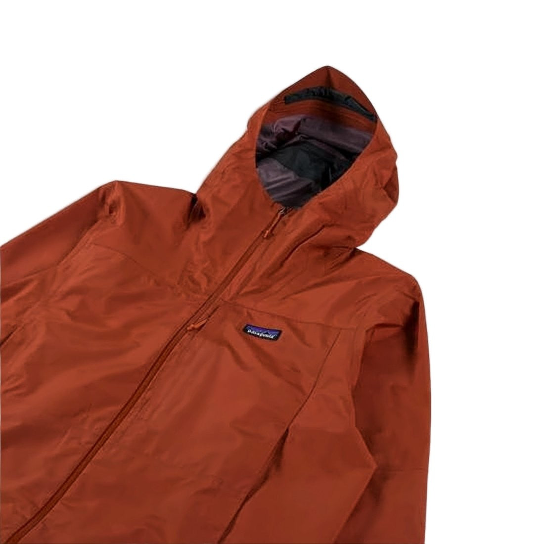 Patagonia Solid Burnt Orange Minimalist Patagonia Jacket