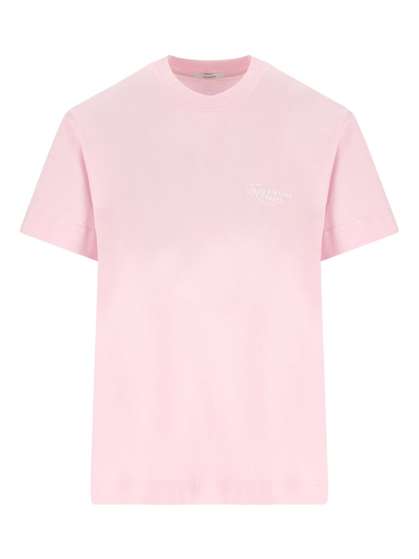 Givenchy Silk And Nylon Lightweight Crew Neck Top