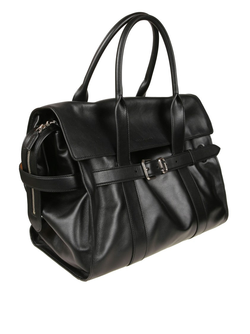 Marc Jacobs Structured Black Bag With Minimalist Design