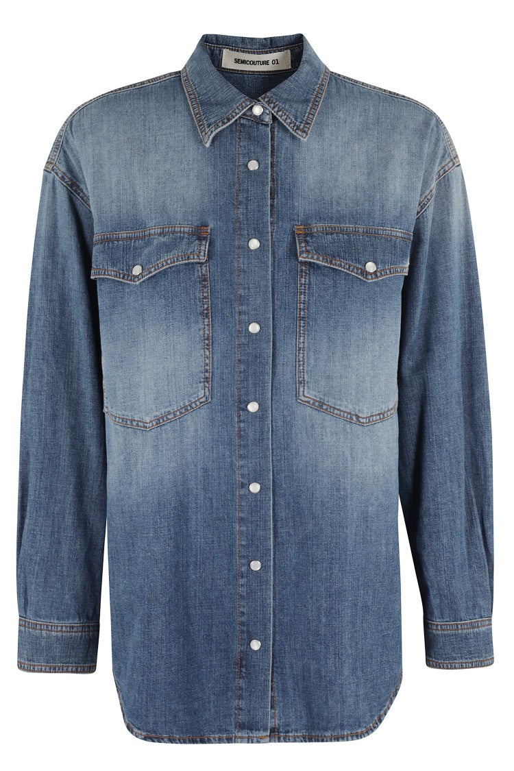 Semi Couture Valeriane Denim Shirt