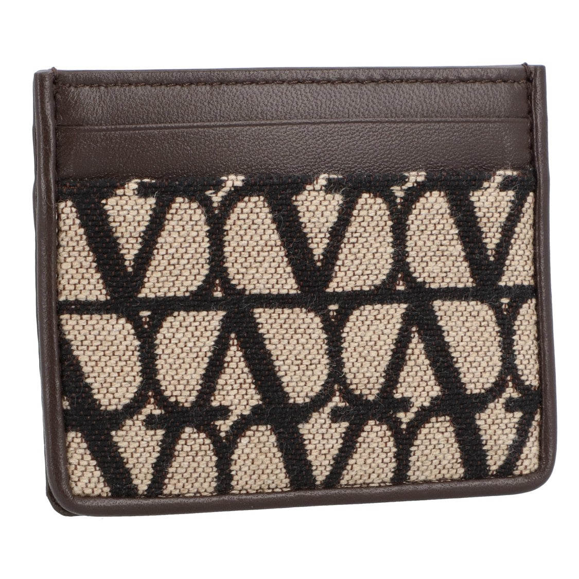 Valentino Toile Iconographe Fabric Card Holder