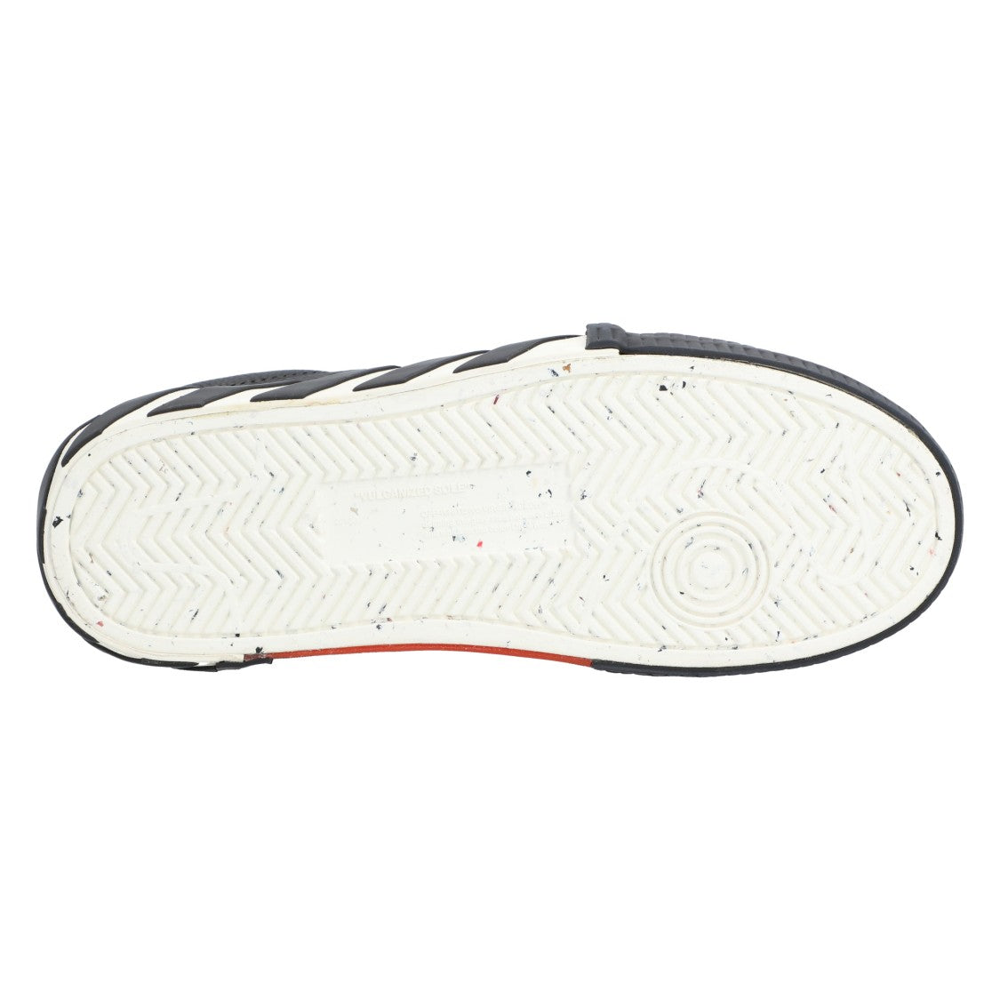 Off-White Low Vulcanized Leather Black White