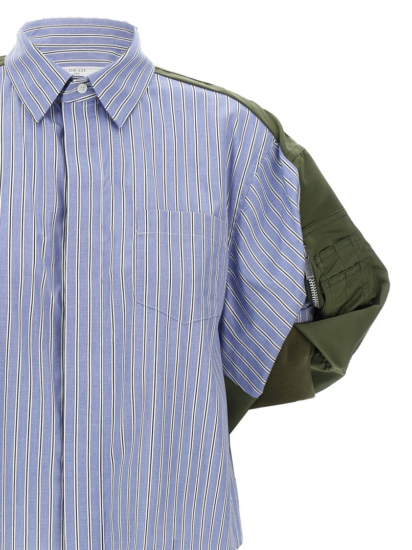 Sacai Bomber Sleeve Shirt