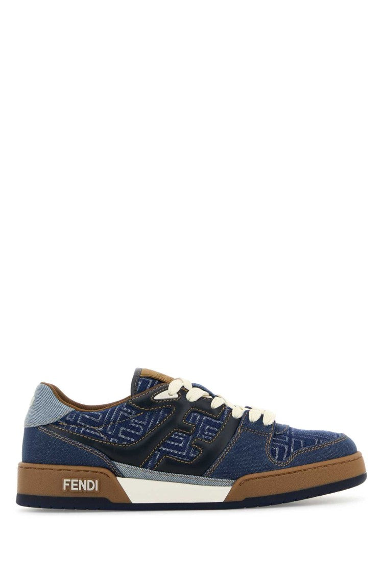 Fendi Denim Fendi Match Sneakers