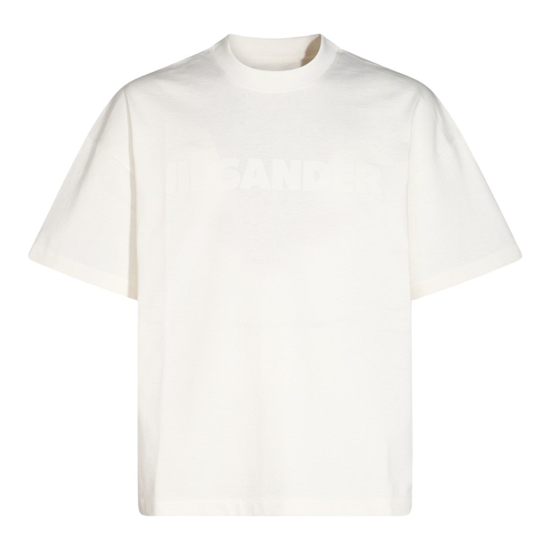 Jil Sander Crew Neck T-Shirt With Subtle Logo