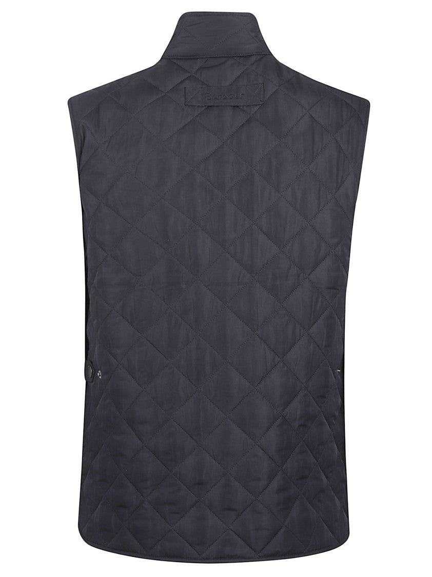 Barbour Quilted Sleeveless Jacket With High Collar