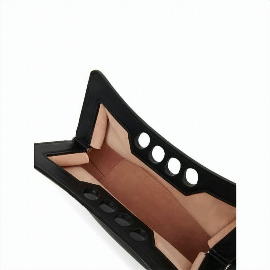 Alexander Mcqueen Structured Leather Shoulder Bag