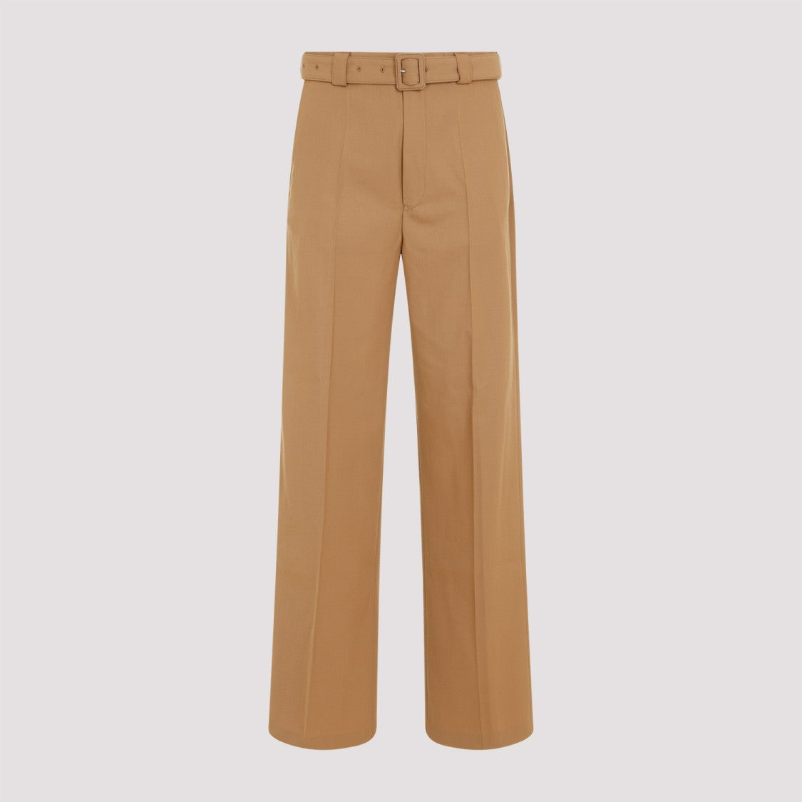 Dries Van Noten Paulson Camel Polyester Pants