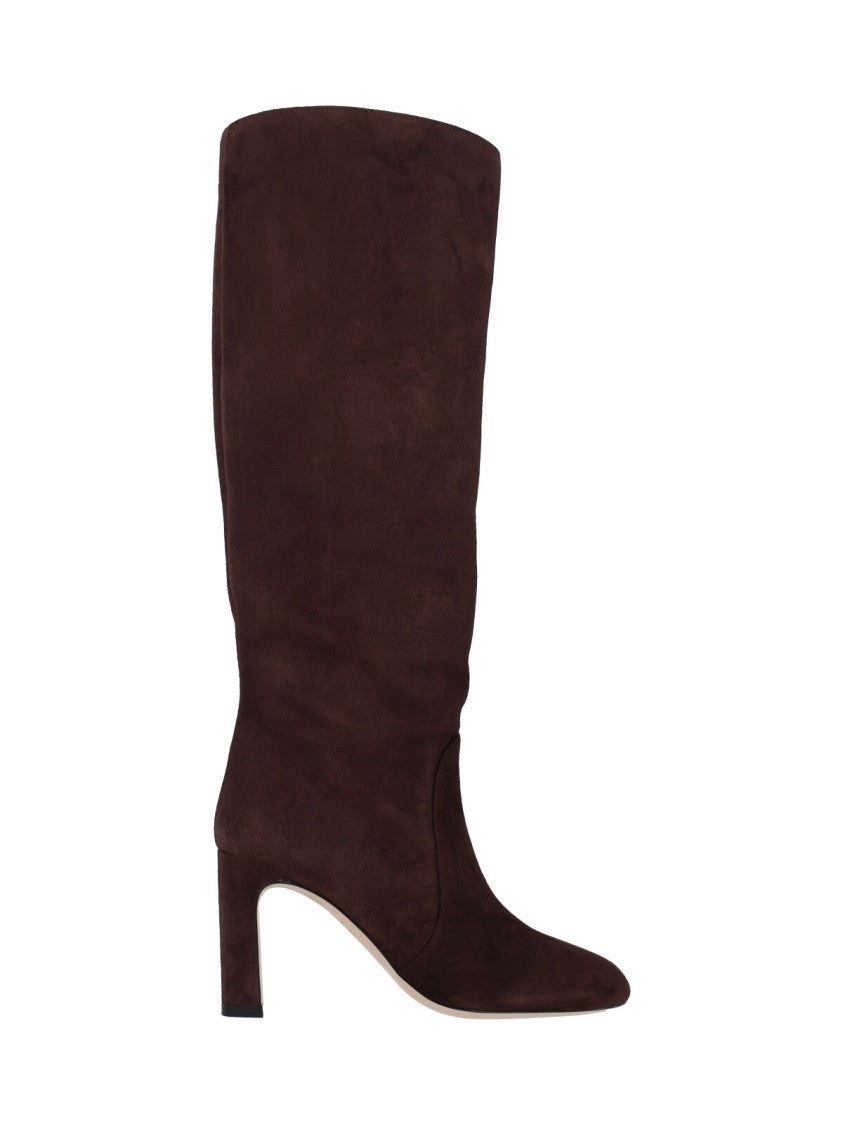 Stuart Weitzman "Babette 85" Boots – Brown