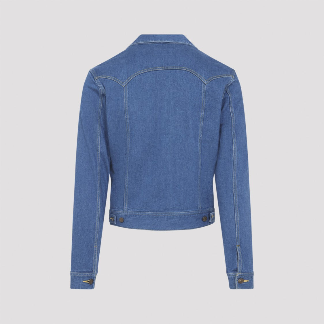 Celine Pointed Collar Denim Trucker Jacket