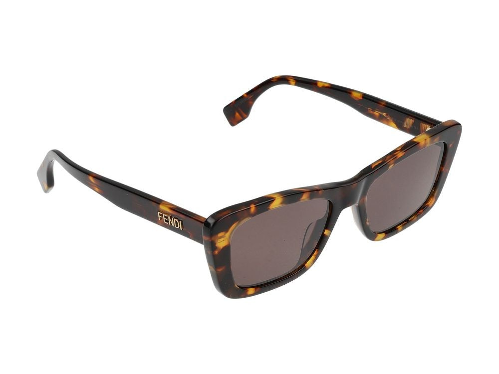 Maison Fendi Rectangular Frame Sunglasses