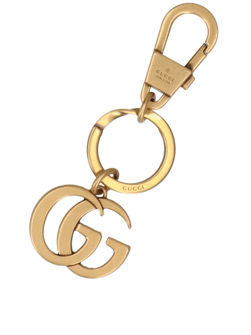 Gucci Double G Keychain – Gold