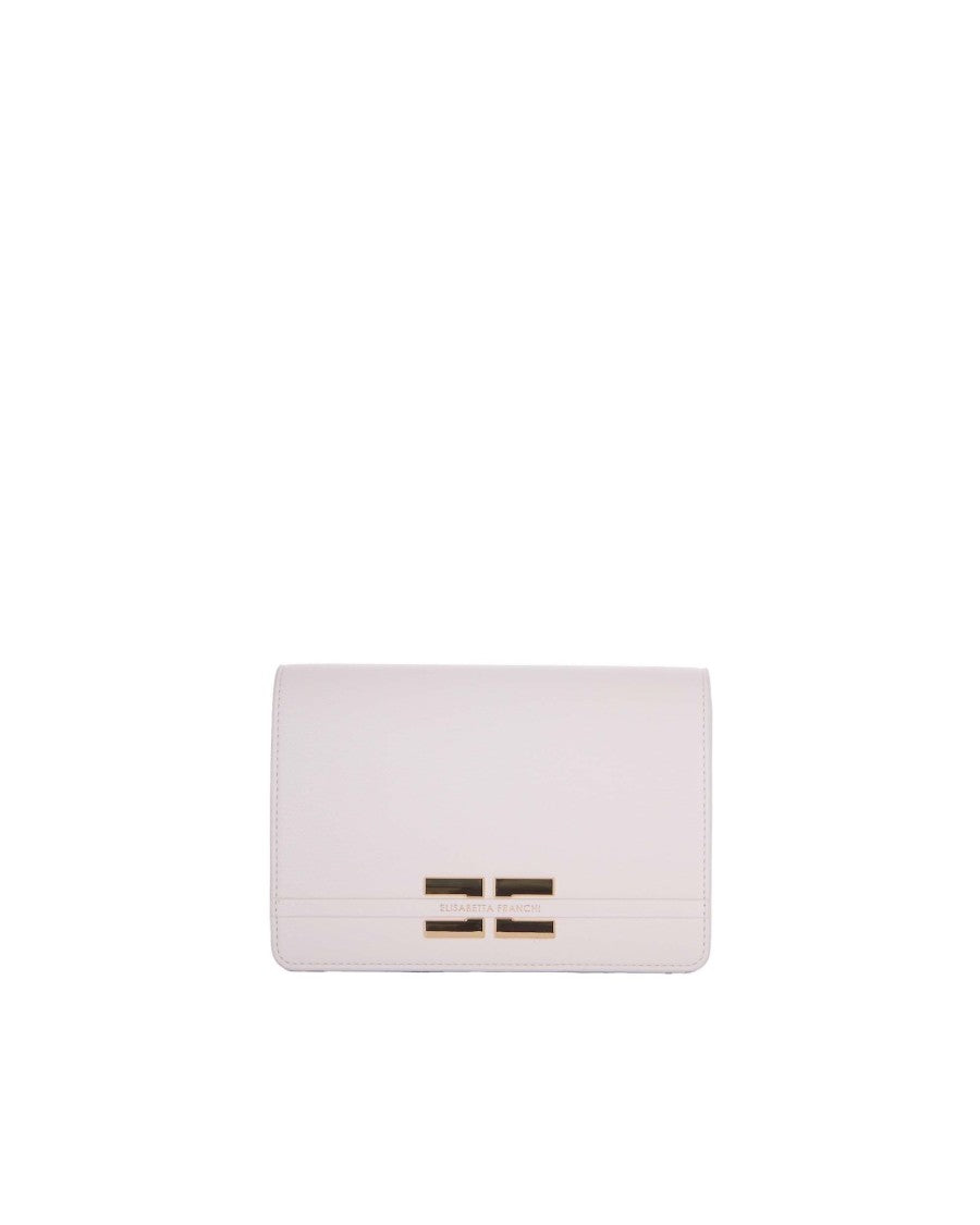 Elisabetta Franchi Butter Bag With Gold Details