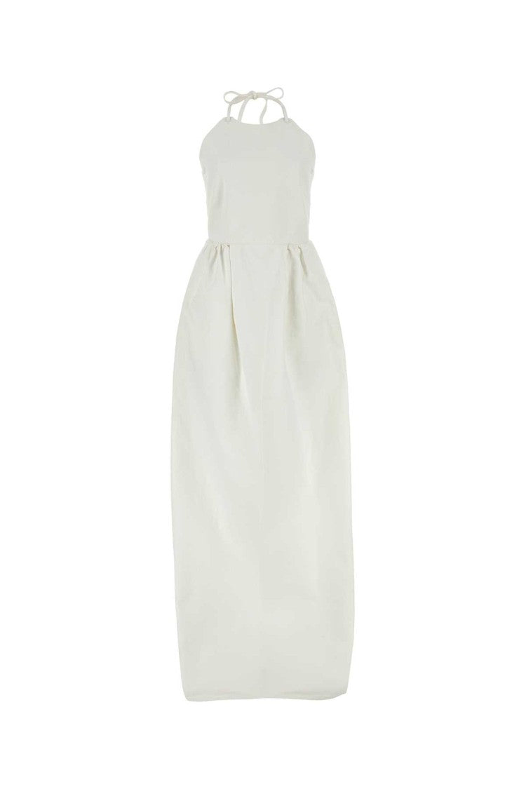 Max Mara White Denim Europa Dress